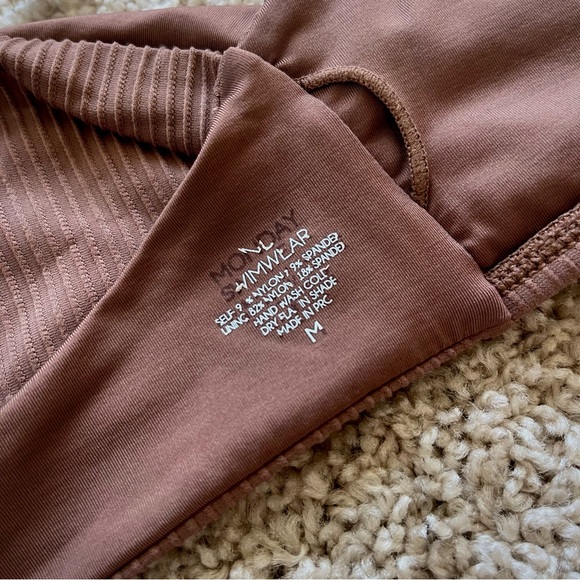 Monday Swimwear Ribbed Bikini Set - Picture 9 of 9